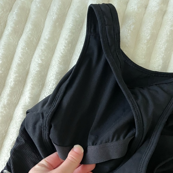 Fabletics Black Racerback Tank Top - Picture 6 of 6